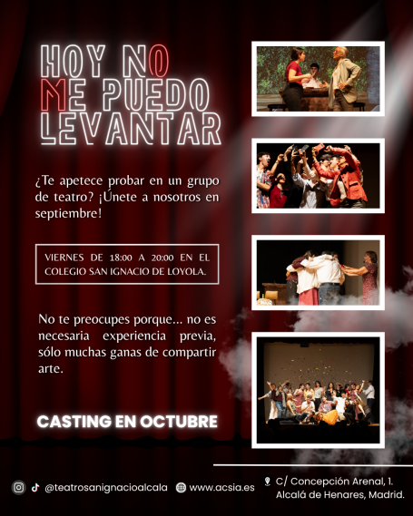 Cartel "Hoy no me puedo levantar"
